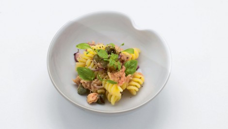 Fusilli con tonno uit het kookboek Pasta, il primo piatti