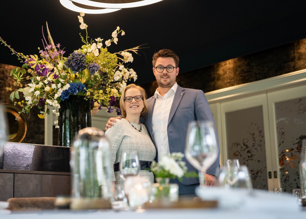 Eigenaars van restaurant Carelshaven in Twente: Alco en Evelyn van Berkel