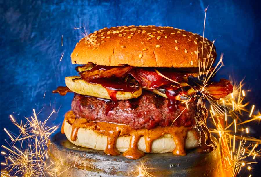 Recept: Elvis Burger: broodje hamburger speciaal - I Food Wine