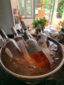 Proeverij rosé wijn thuis