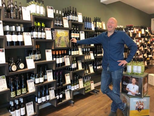 Wijnwinkel Grapedistrict met eigenaar Gijs Groenevelt