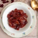 Appel chutney met cranberry