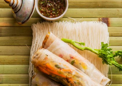 Vietnamese loempia uit het kookboek smaakmakers van Pascal