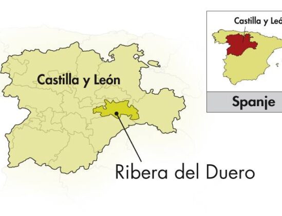 Waar ligt Ribera del Duero
