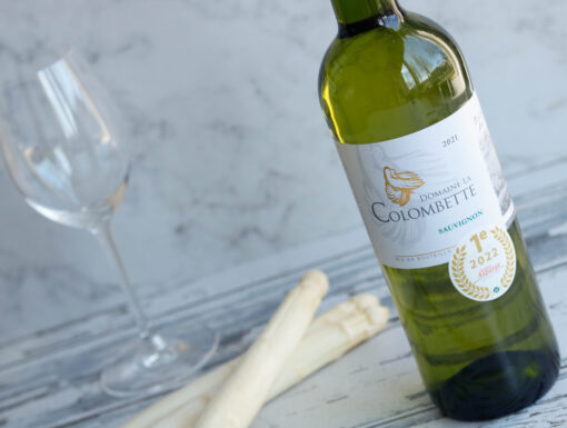 Aspergewijn 2022 Sauvignon Blanc van Domaine la Colombette