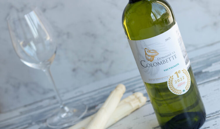 Aspergewijn 2022 Sauvignon Blanc van Domaine la Colombette
