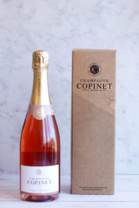 Rose champagne Marie Copinet met cadeau verpakking