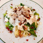 Salade met witte truffel 