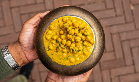 Chana Masala van Soenil Bahadoer uit zijn kookboek Streetfood