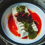 Tofu met koriandersaus uit het kookboek tofu van Emma de Thouars