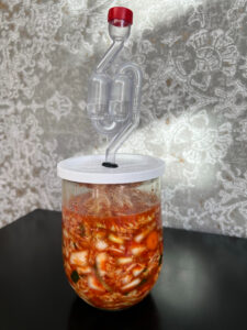 Fermentatiepot voor kimchi met waterslot