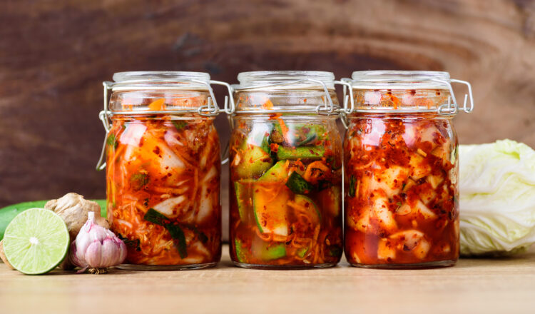 Kimchi in diverse soorten
