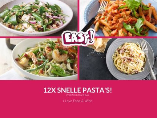 Weekmenu 15 2023 12x snelle pasta's