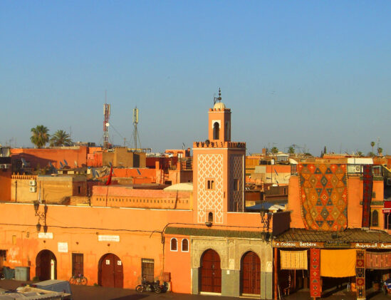Sfeerbeeld van Marokko, de stad Marrakech