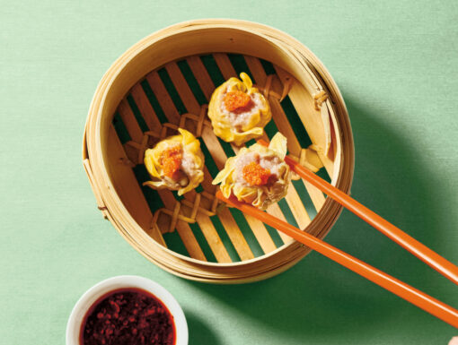 Siu mai; Gestoomde Dumplings uit het kookboek van Karin Lei