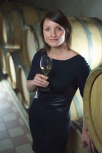 Wijnmaakster Delphine Brulez van champagne Louise Brison
