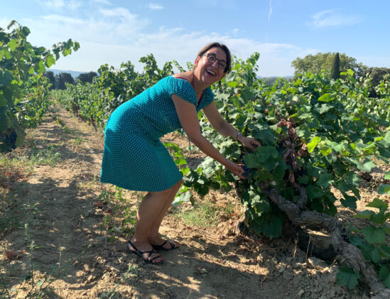 In 2019 was ik op bezoek in de wijngaarden van Tavel