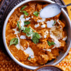 Paneer curry uit India uit het kookboek Vega India van Paulami Joshi